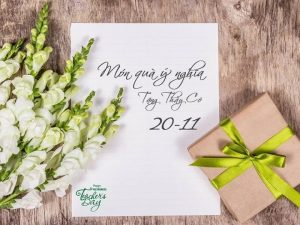 6 món quà tặng ngày 20/11