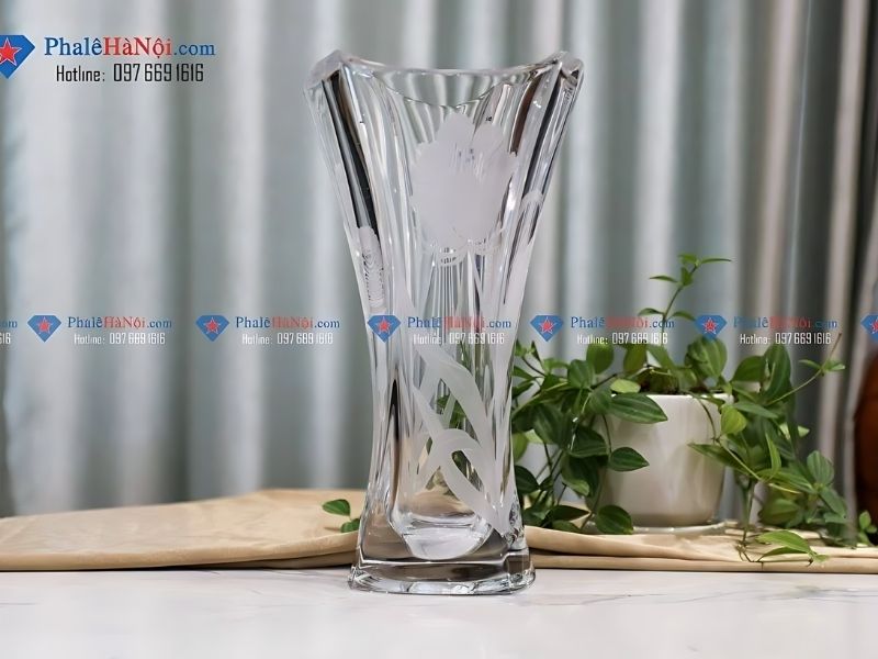Bình hoa pha lê có nhiều lợi ích vượt trội