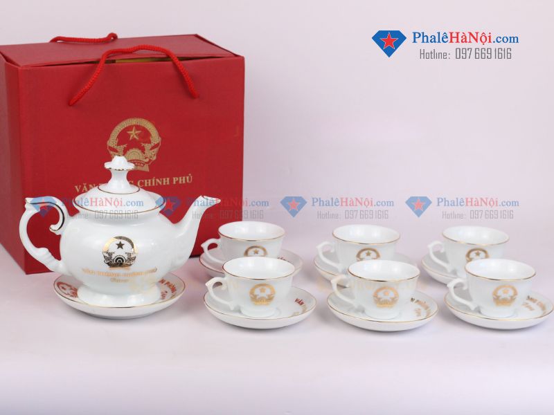 Mẫu bộ ấm chén văn phòng chính phủ số 2
