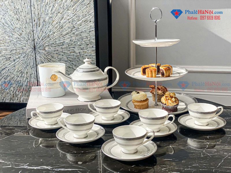 Pha Lê Hà Nội – Địa chỉ uy tín chuyên cung cấp bộ ấm chén cao cấp & quà tặng pha lê